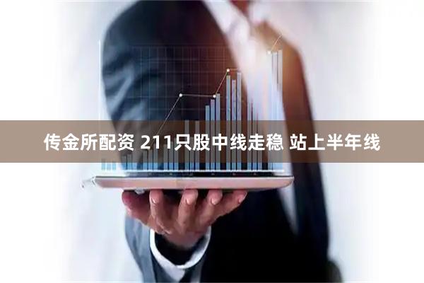 传金所配资 211只股中线走稳 站上半年线