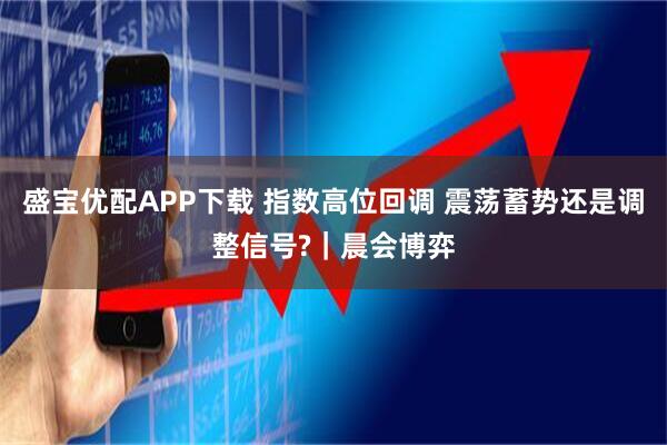 盛宝优配APP下载 指数高位回调 震荡蓄势还是调整信号?｜晨会博弈